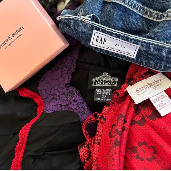 Y2K VTG.‎ 5 PC. WHIMSYGOTH GRUNGE DRESS SKIRT TOPS SMALL BUNDLE  BUNDLE #5 - Picture 7 of 7